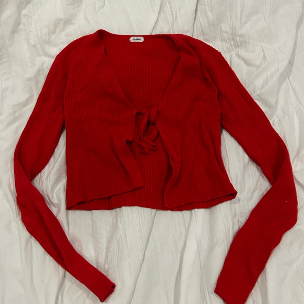Garage Tie - Up Longsleeve - Picture 1 of 3